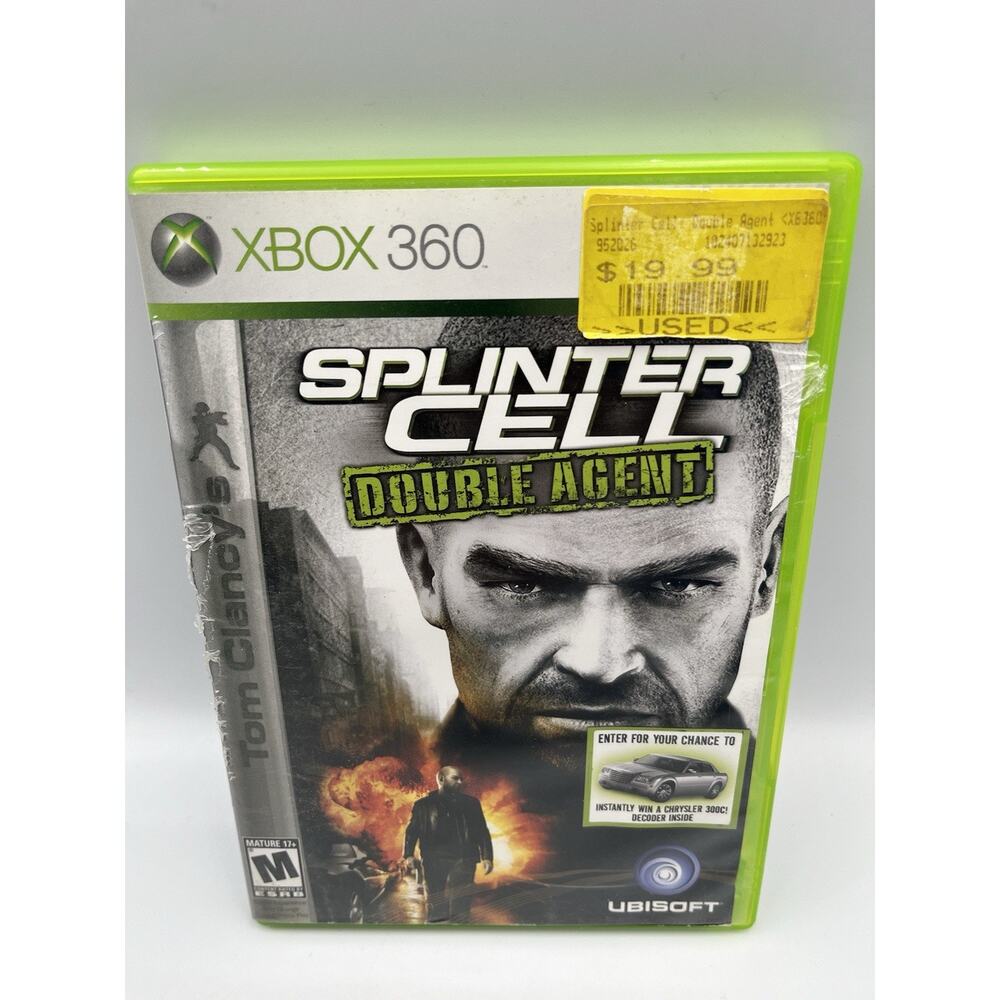 Splinter Cell: Double Agent - Xbox 360 Complete In Box